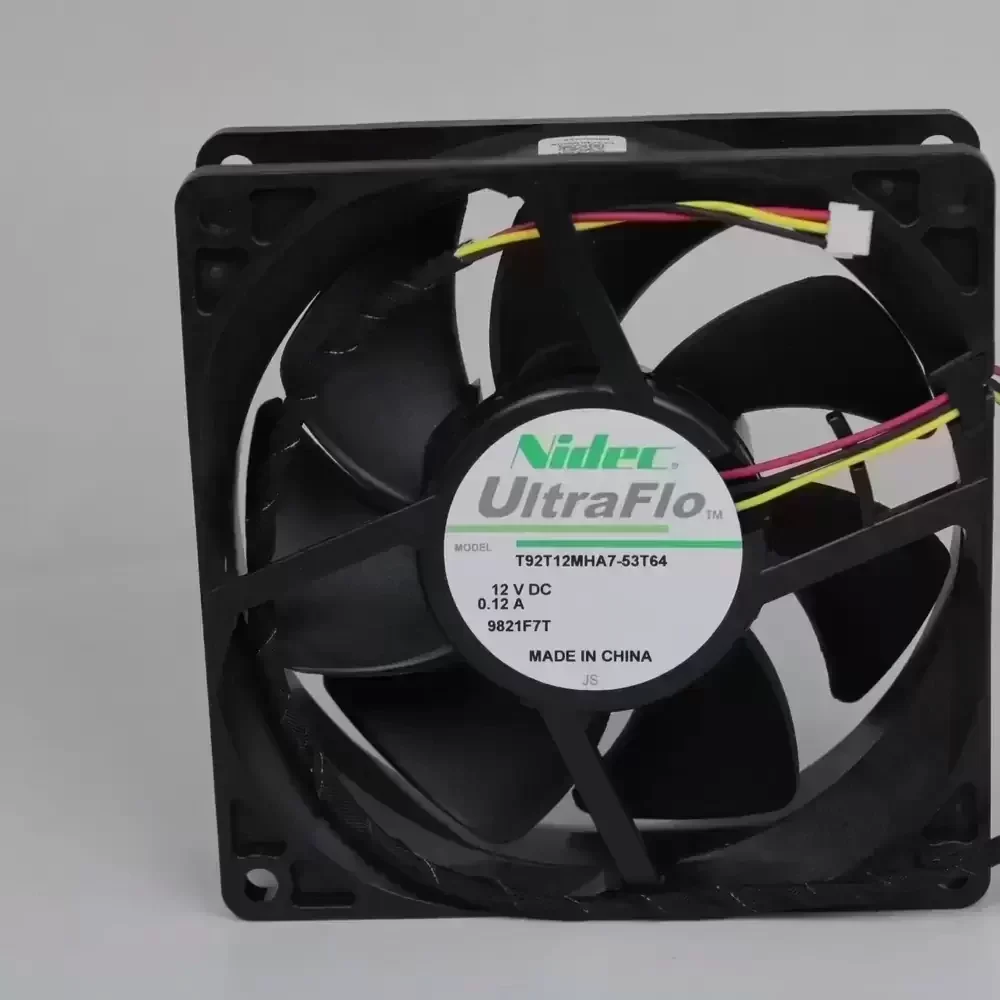 T92T12MHA7-53T64 Nidec 12VDC 92x92x25mm Silent Axial Fan