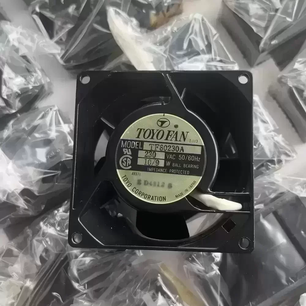 TF80230A Toyo Fan 230VAC 80mm Aluminum AC Axial Fan