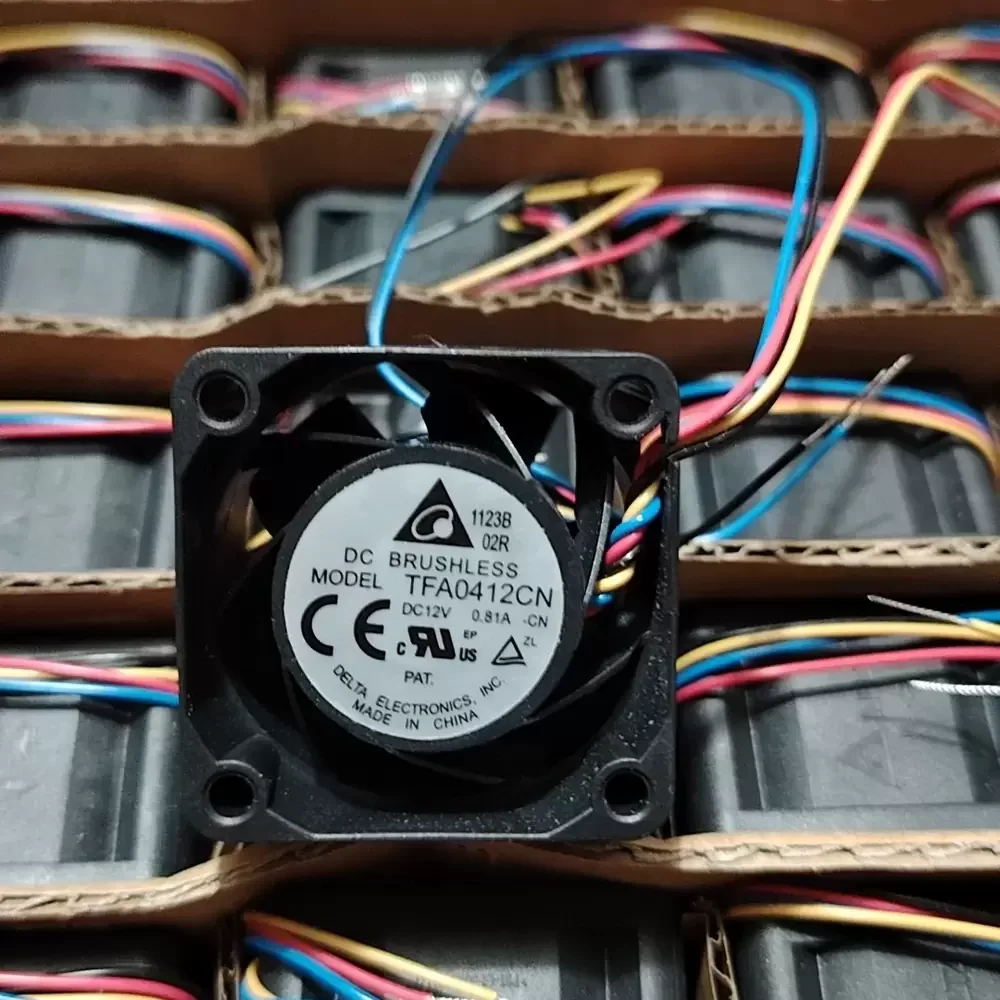 TFA0412CN-CN Delta 12VDC 40x40x28mm 4-Wire Axial Fan