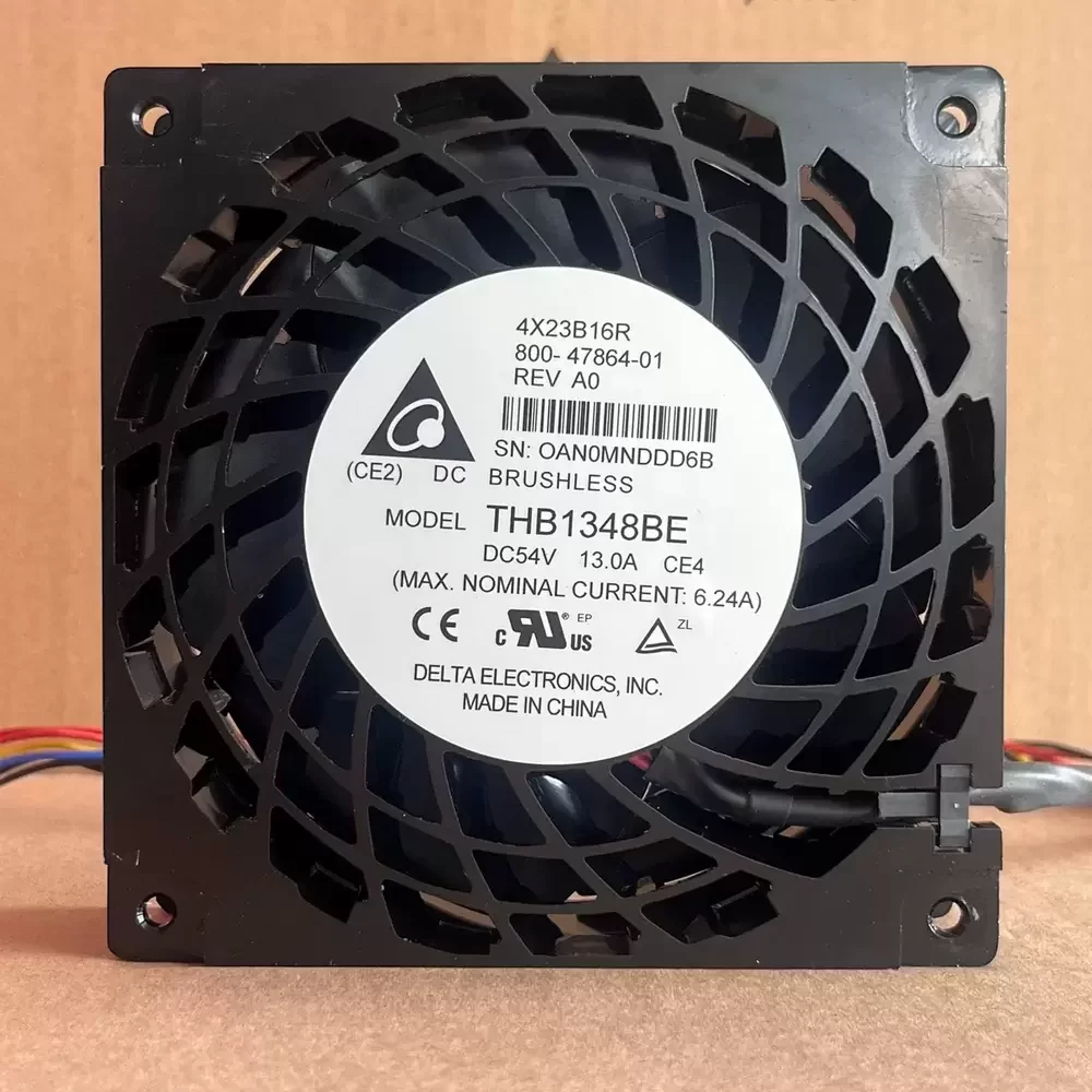THB1348BE-CE4 Delta 48VDC 134x134x38mm PWM Axial Fan