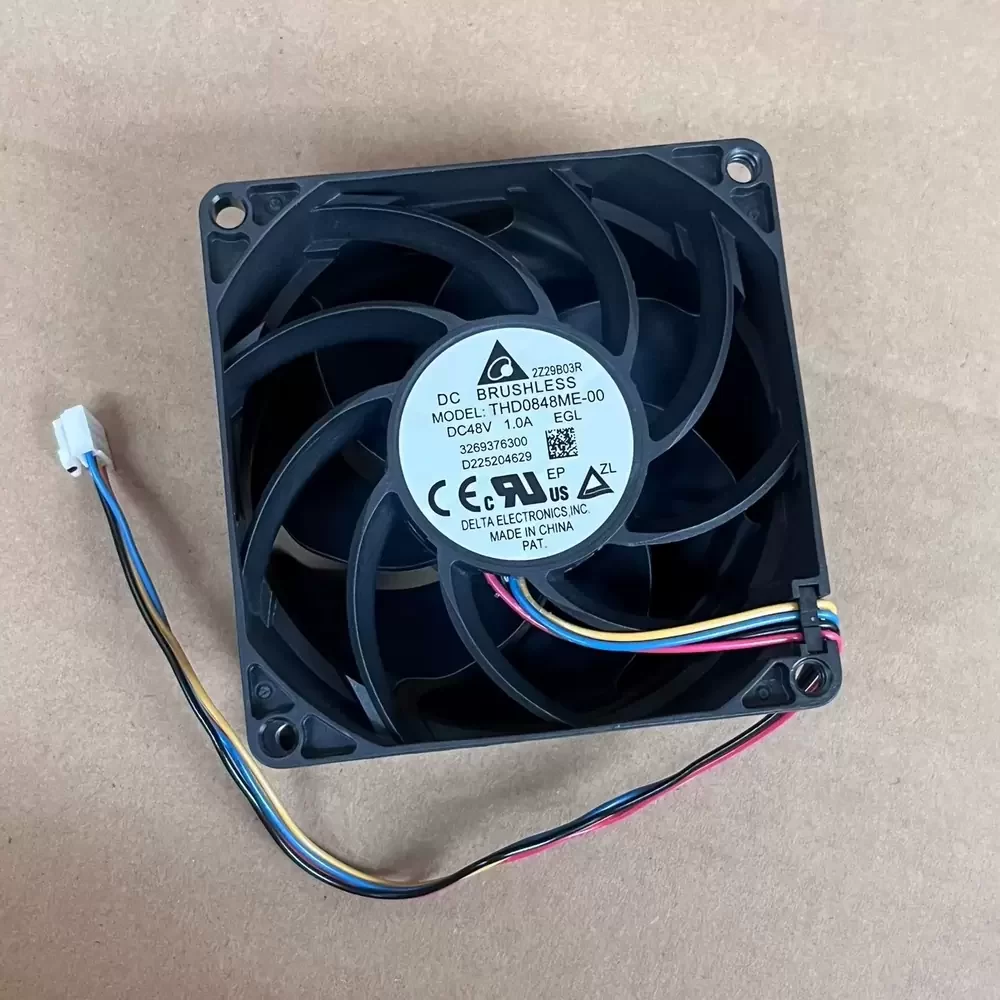THD0848ME-00EGL Delta 48VDC 80x80x38mm 9500RPM Axial Fan