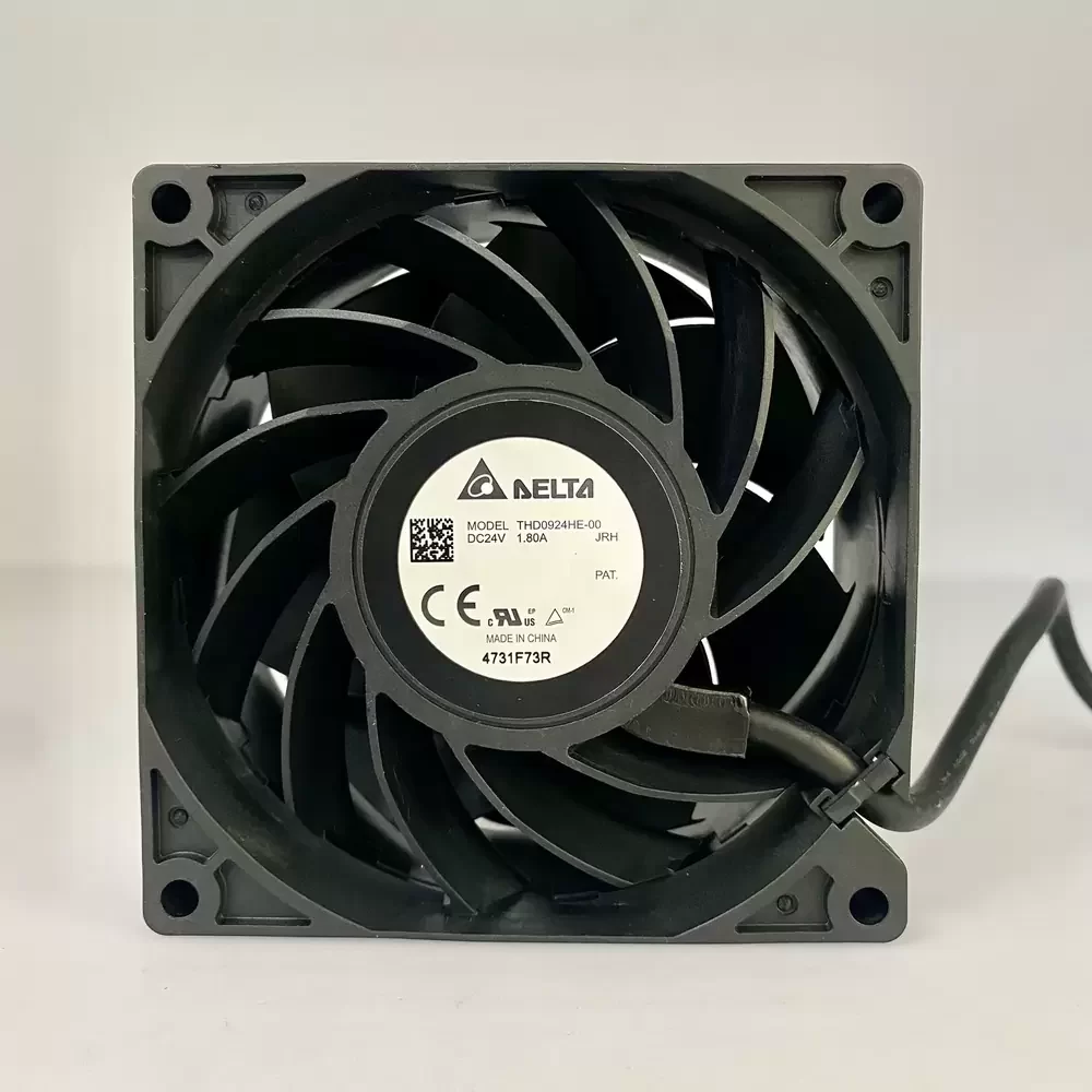 THD0924HE-00 Delta 24V 1.8A 9038 High Speed IP68 Cooling Fan