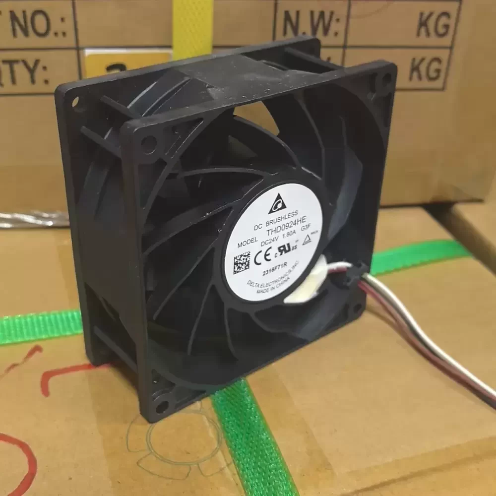THD0924HE-G3F Delta 24VDC 92x92x38mm PWM IP68 Axial Fan THD0924HE-G3F Delta 24VDC 92x92x38mm PWM IP68 Axial Fan