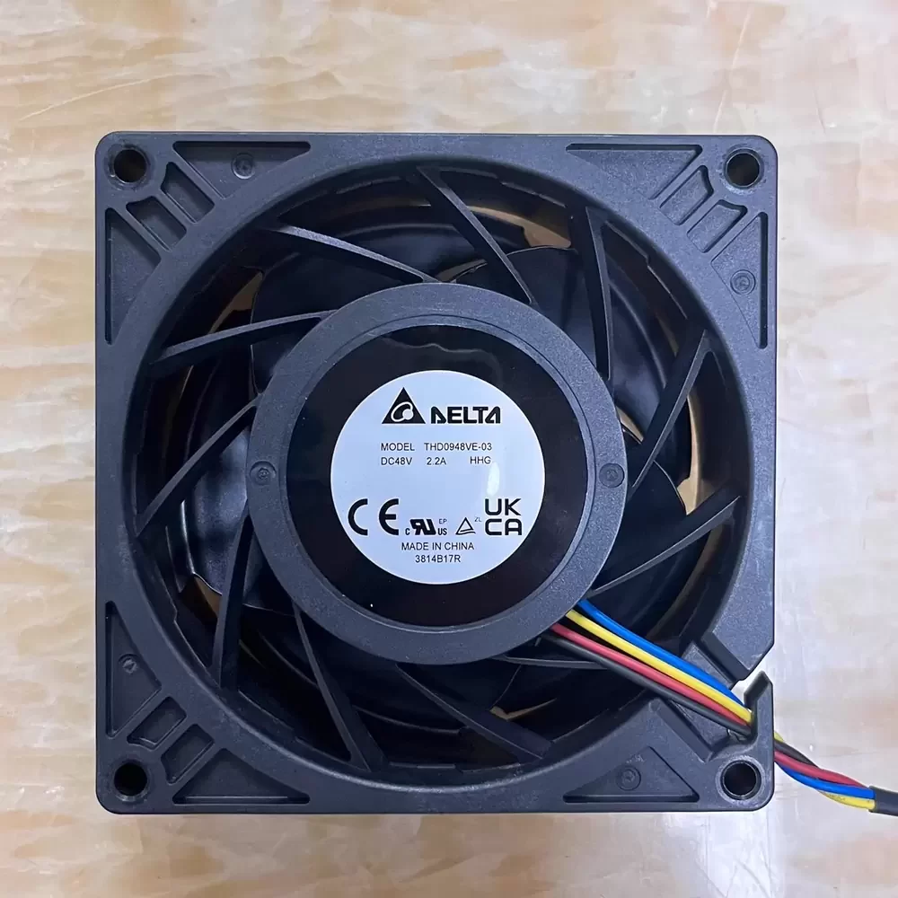 THD0948VE-03HHG Delta 48VDC 90x90x38mm 14500RPM Axial Fan