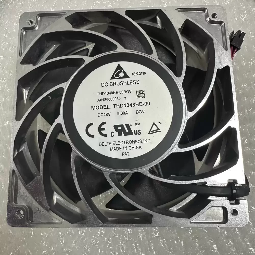 THD1348HE-00BGV Delta 48VDC 127mm Aluminum Axial Fan