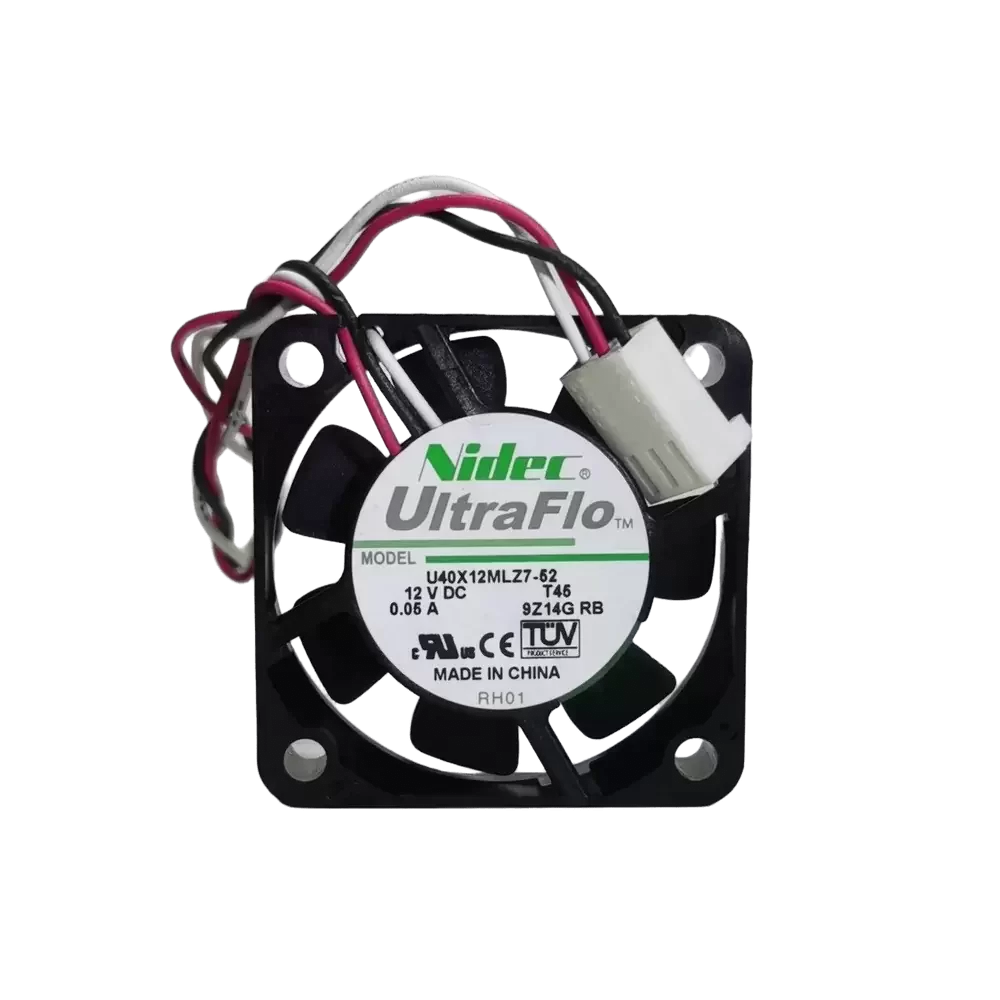 U40X12MLZ7-52 Nidec 12VDC 40x40x10mm Silent Axial Fan