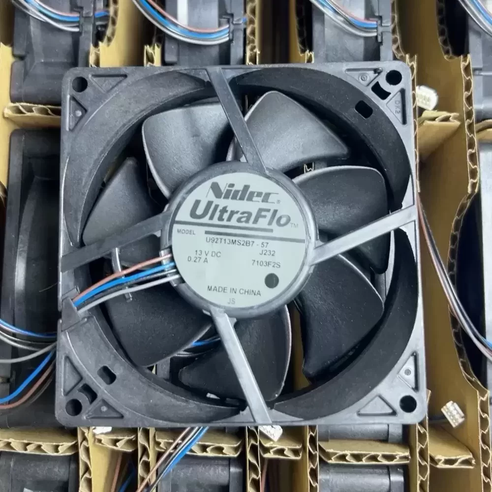 U92T13MS2B7-57 Nidec 13VDC 92x92x25mm 0.27A Axial Fan