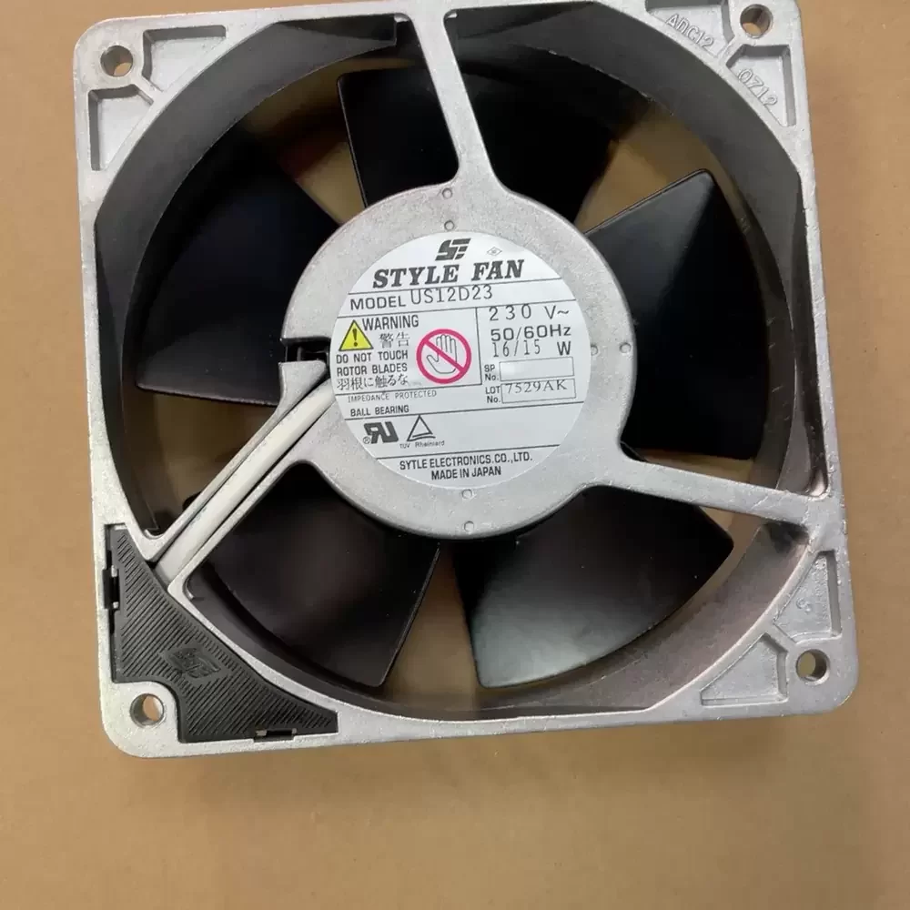 US12D23 STYLE FAN 230VAC 120mm AC Cooling Axial Fan