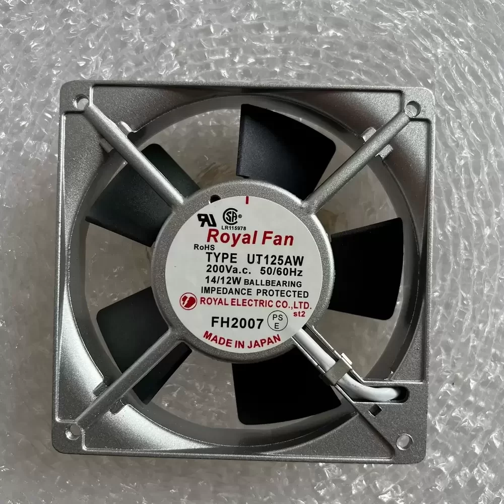 UT125AW Royal Fan 200VAC 120x120x38mm Metal Frame Axial Fan