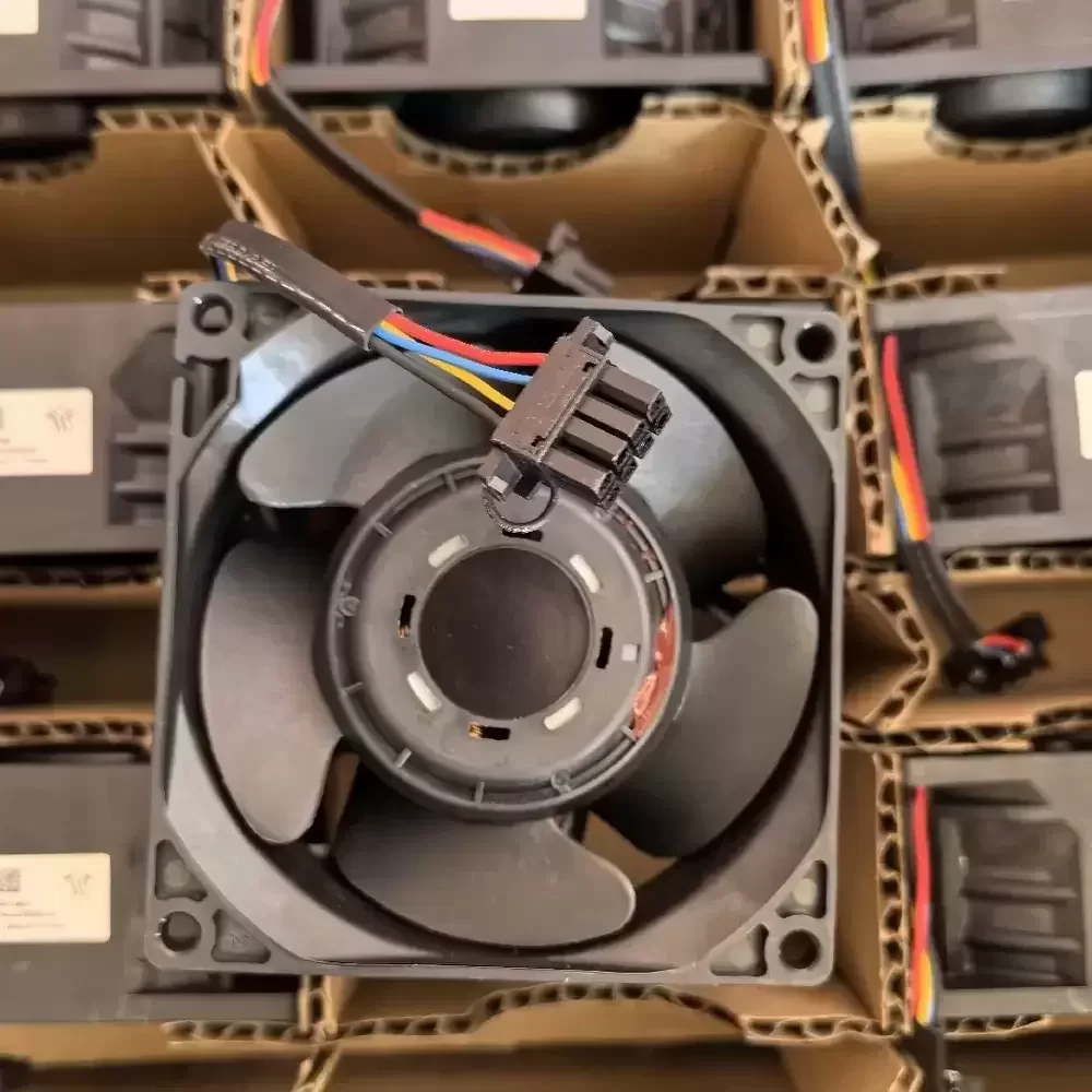 V80E12BS1F5-07Z045 Nidec 12VDC 80x80x38mm 3.4A Axial Fan V80E12BS1F5-07Z045 Nidec 12VDC 80x80x38mm 3.4A Axial Fan