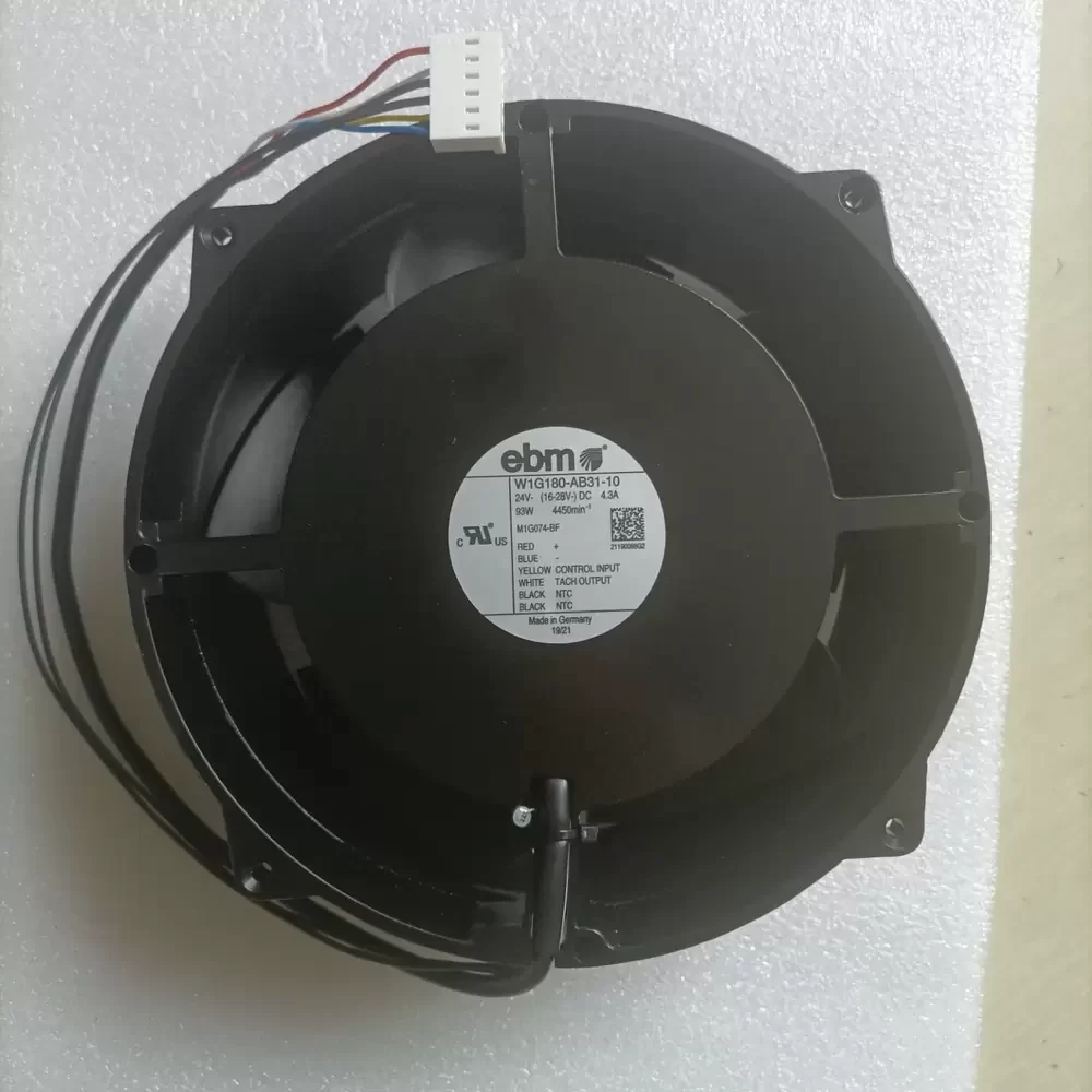 W1G180-AB31-10 ebm-papst 24VDC 200mm EC Axial Fan