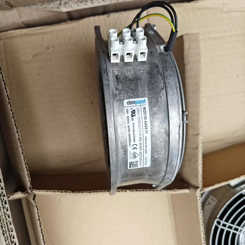 W2130-AA03-71 ebm-papst 230VAC 130mm AC Axial Fan W2130-AA03-71 ebm-papst 230VAC 130mm AC Axial Fan