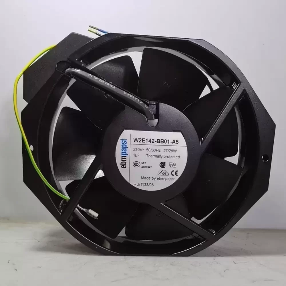 W2E142-BB01-A5 ebmpapst 230VAC 172x150x38mm Metal Axial Fan