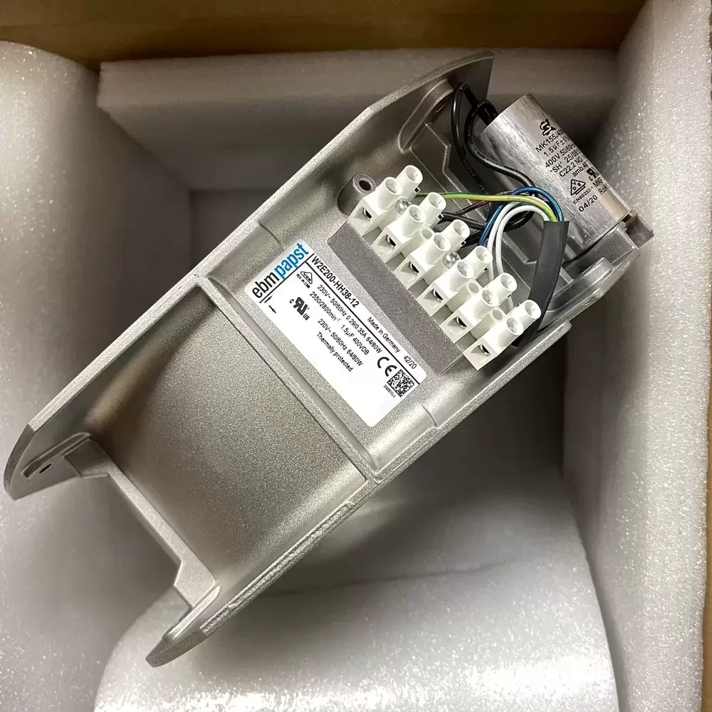 W2E200-HH38-12 ebm-papst 230VAC 225x225x80mm Axial Fan