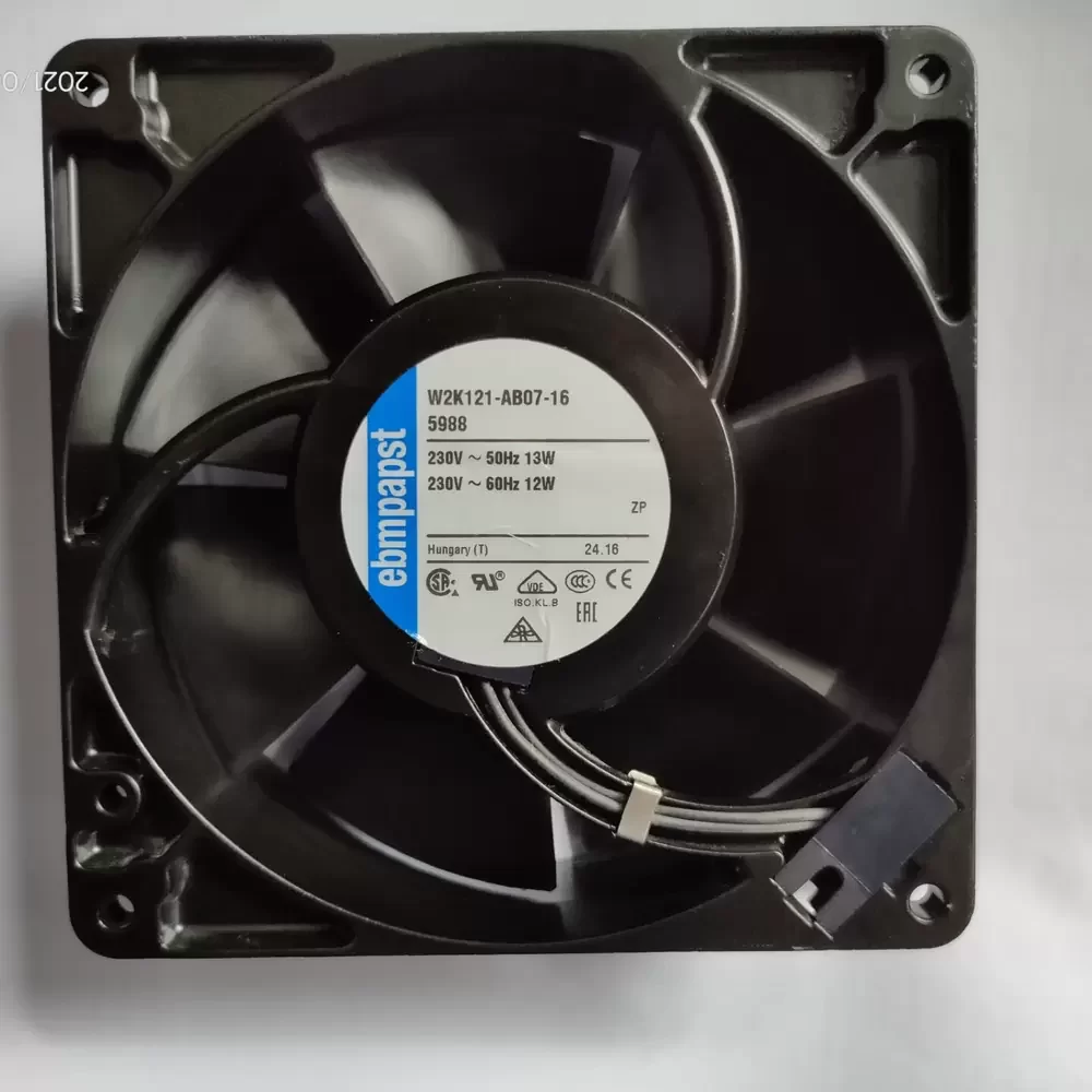 W2K121-AB07-16 ebm-papst 230VAC 127x38mm Metal Axial Fan