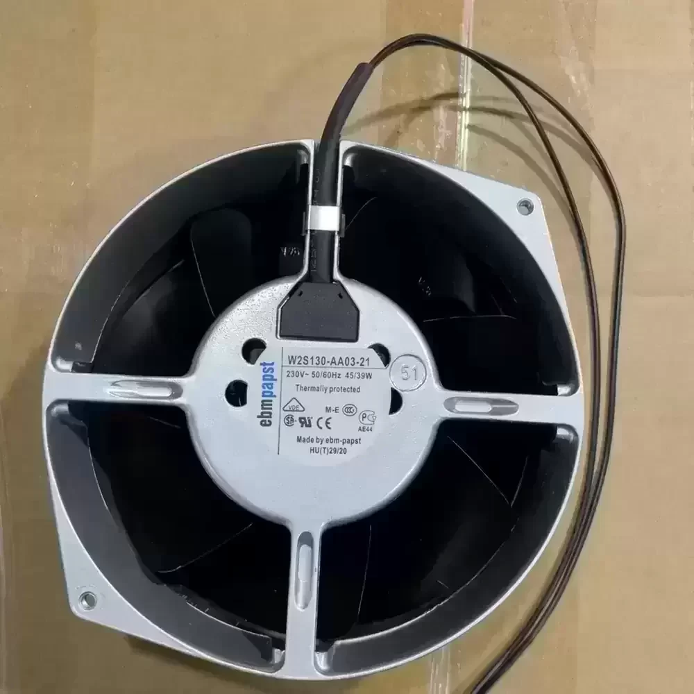 W2S130-AA03-21 ebm-papst 230VAC 150mm Aluminum Axial Fan