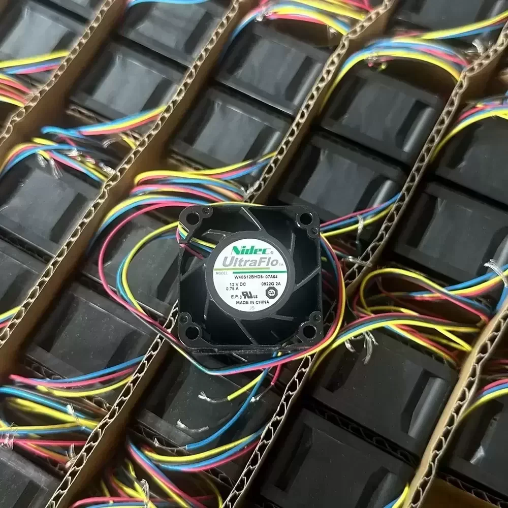 W40S12BHD5-07A64 Nidec 12VDC 40x40x28mm Axial Fan