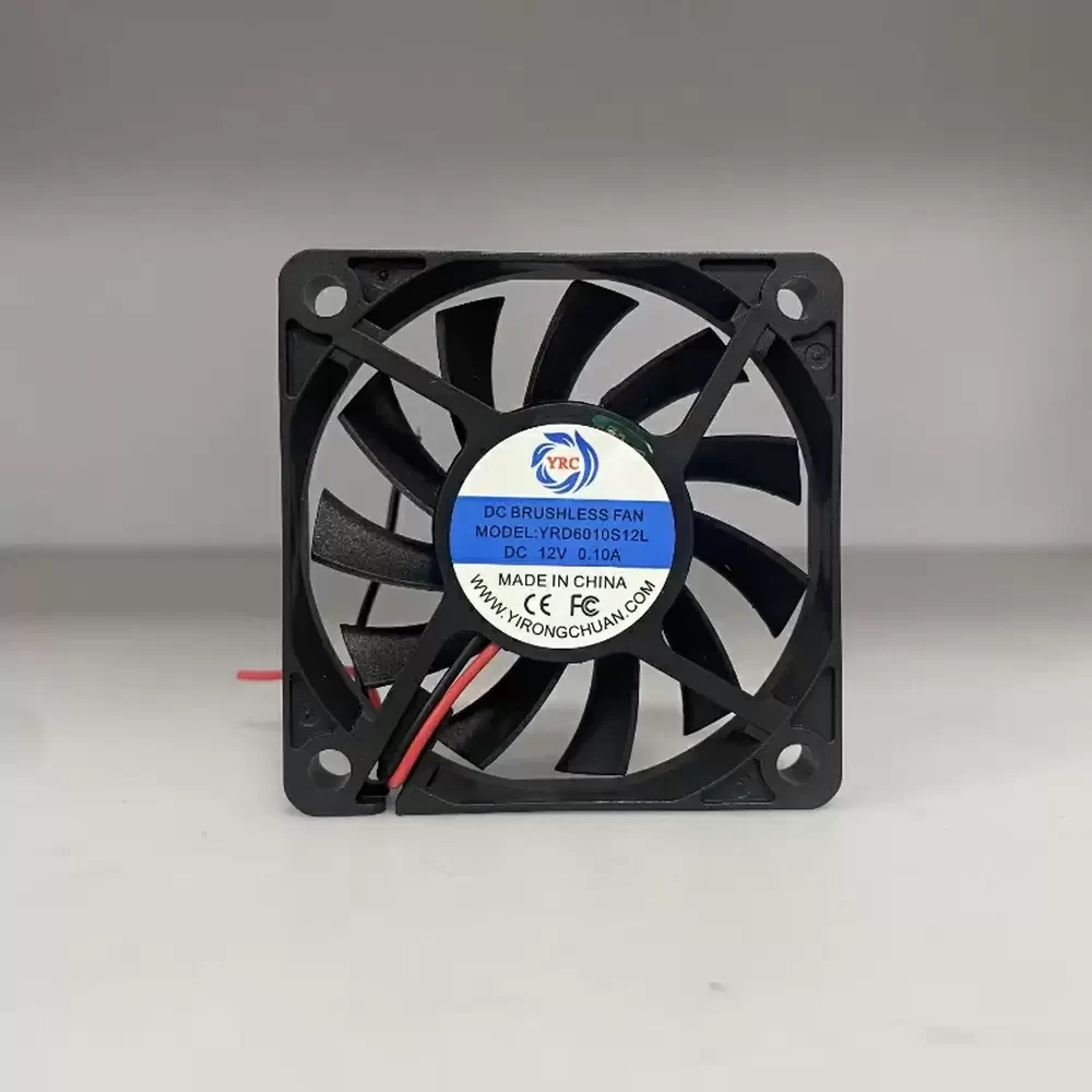 YRD6010S12L YRC 12VDC 60x60x10mm Sleeve Axial Fan