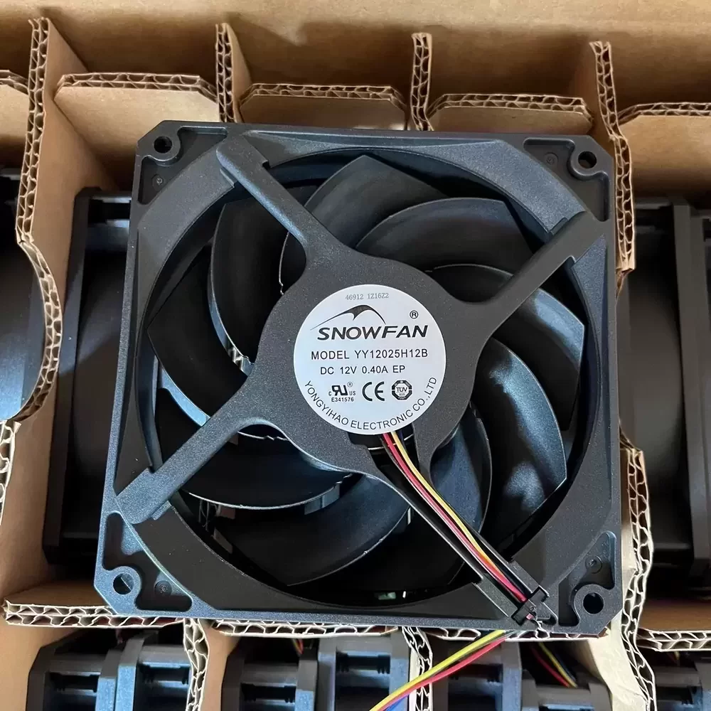 YY12025H12B SNOWFAN 12VDC 120x120x25mm PWM Axial Fan