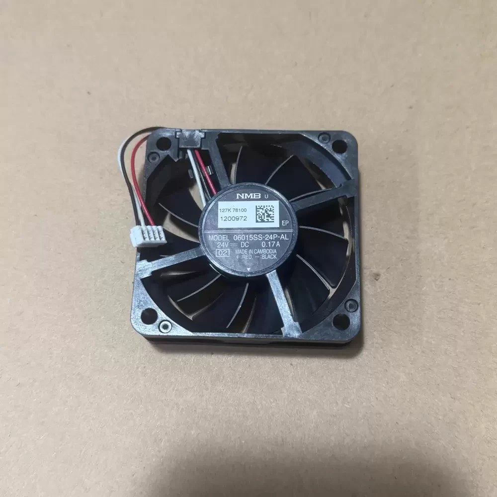 06015SS-24P-AL-02 NMB 24VDC 0.17A 60x60x15mm Axial Fan