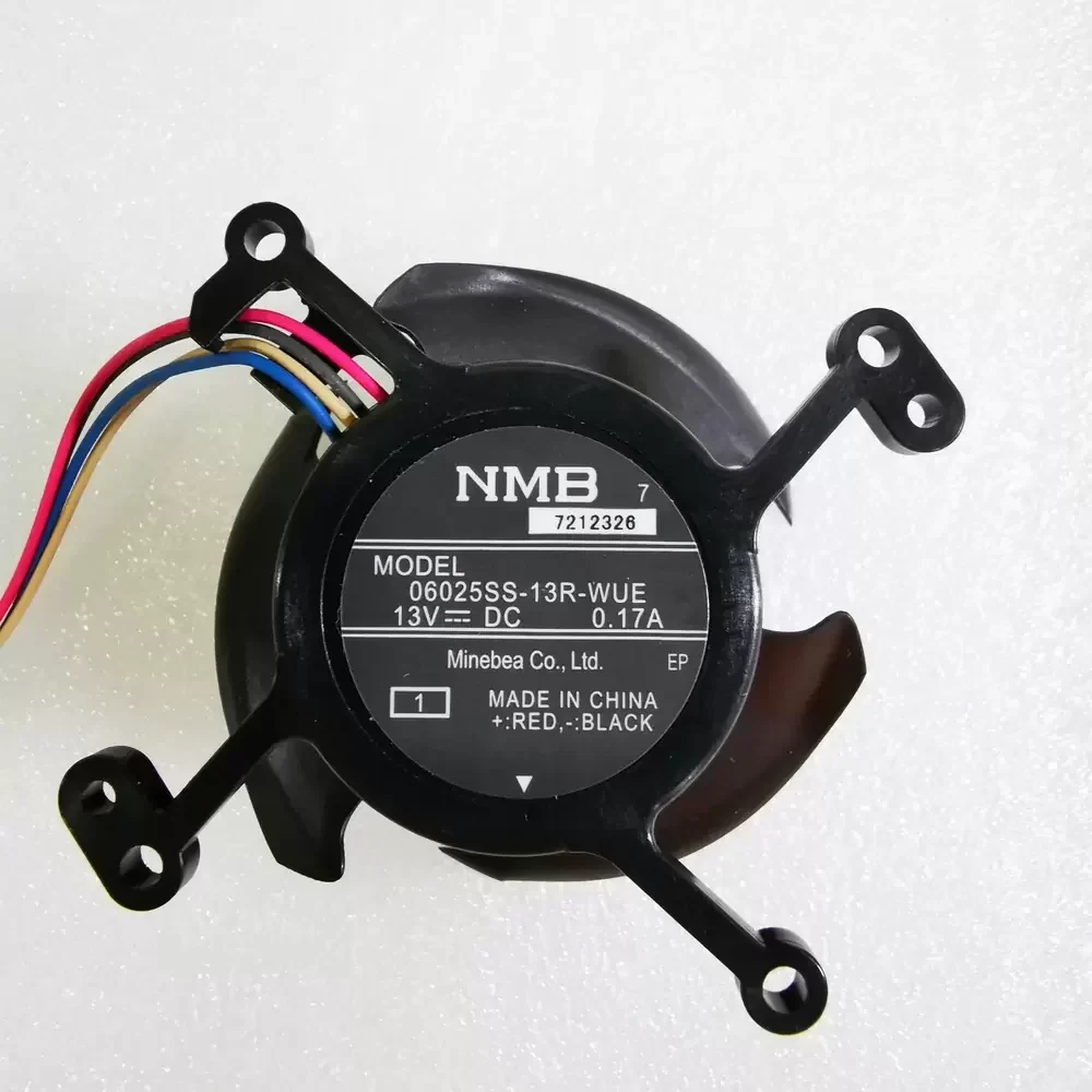 06025SS-13Q-WU-1 NMB 13VDC 60x60x25mm 4-Wire Axial Fan