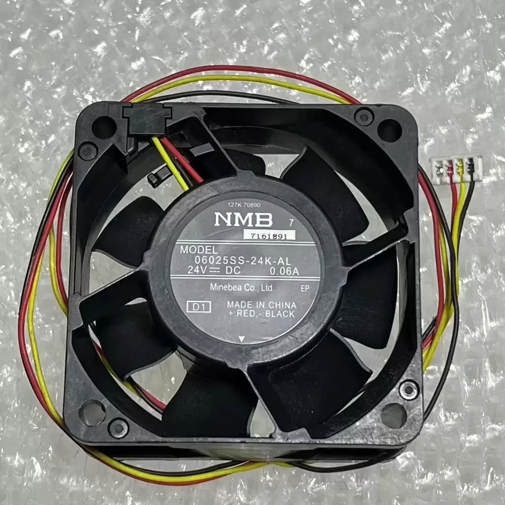 06025SS-24K-AL-D1 NMB 24VDC 60x60x25mm Axial Fan