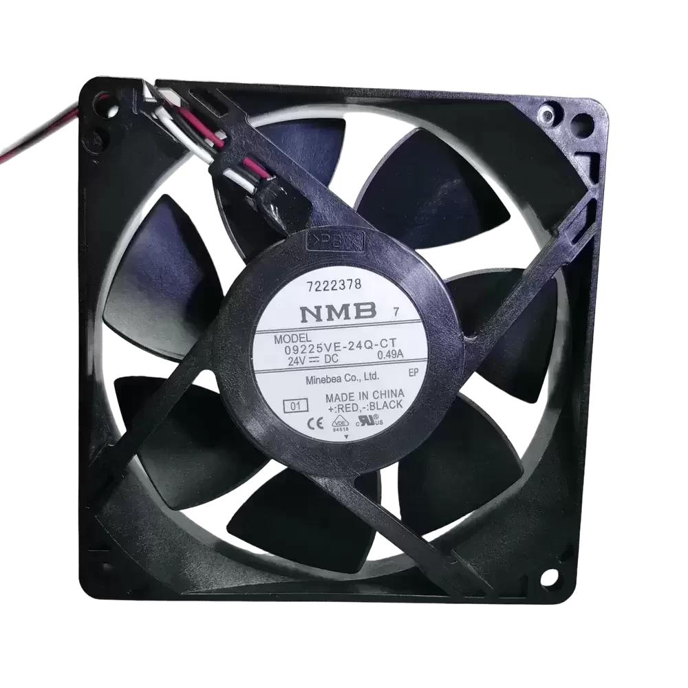 09225VE-24Q-CT-01 NMB 24VDC 92x92x25mm 3-Wire Axial Fan