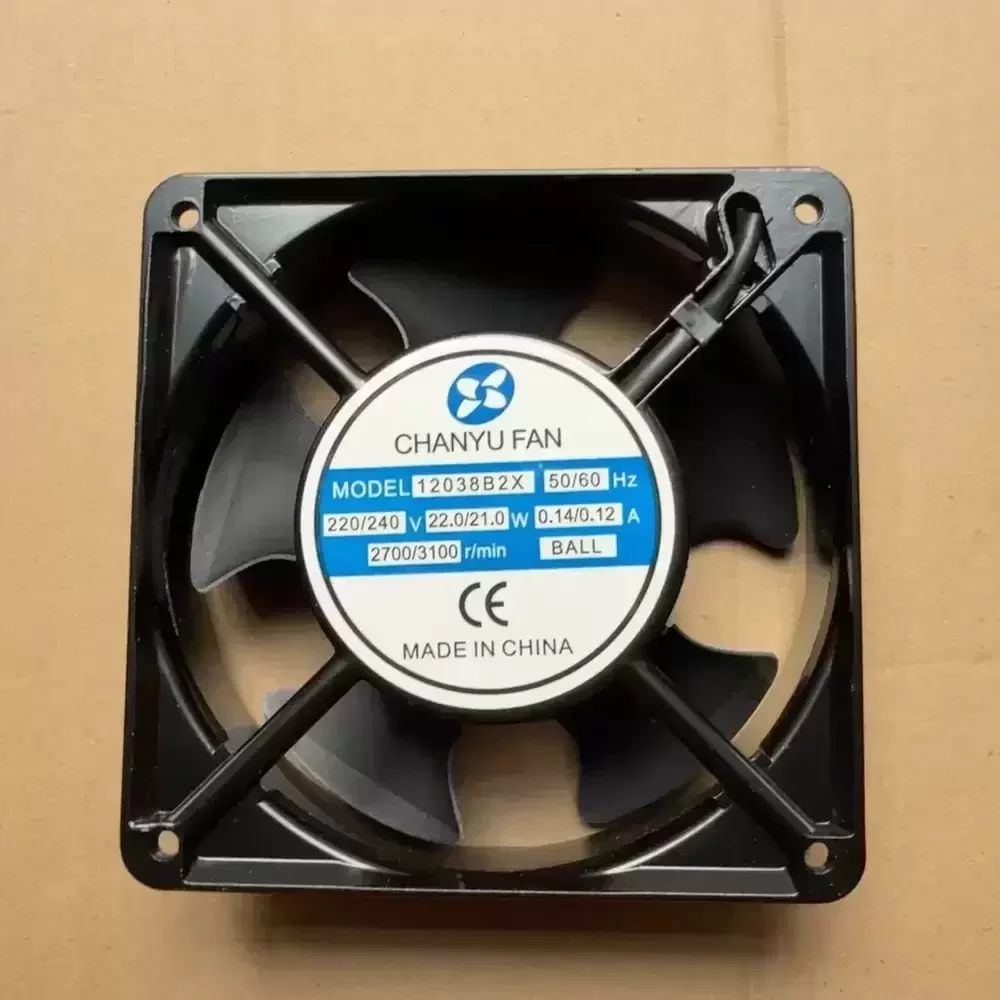 12038B2X Chanyu 220/240VAC 120x120x38mm AC Axial Fan