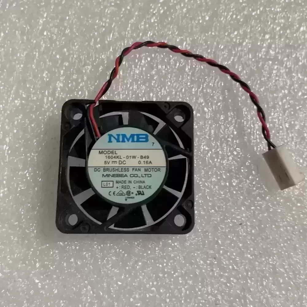 1604KL-01W-B49-L01 NMB 5VDC 0.16A 40x40x10mm Axial Fan