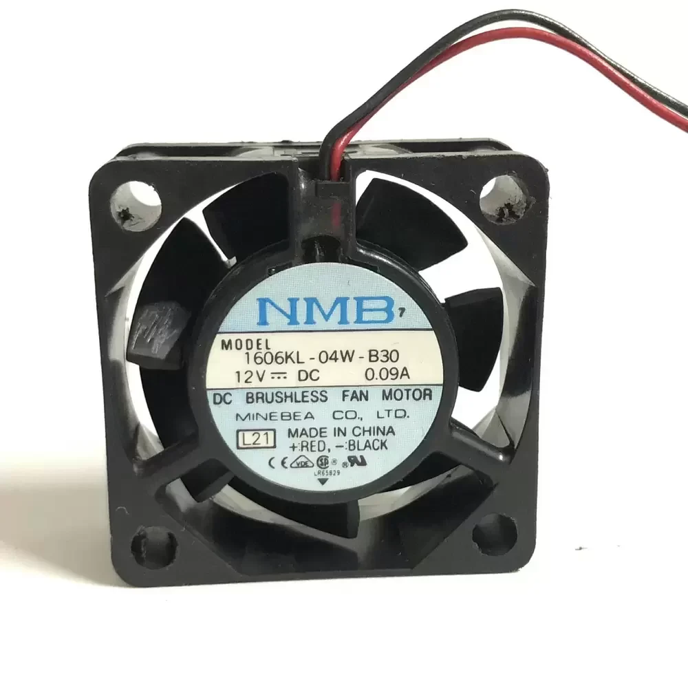 1606KL-04W-B30-L21 NMB 12VDC 40x40x15mm 2-Wire Axial Fan