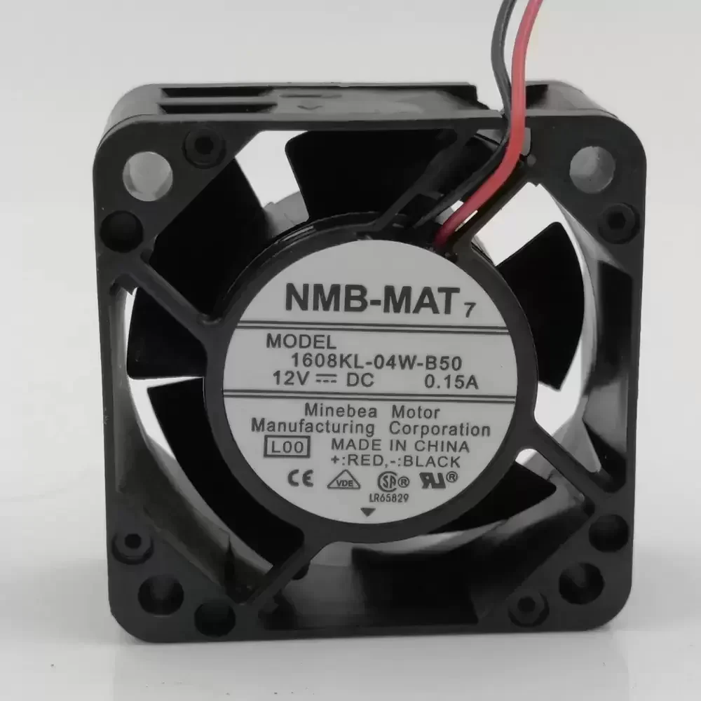 1608KL-04W-B50-L00 NMB-MAT 12VDC 40x40x20mm Axial Fan