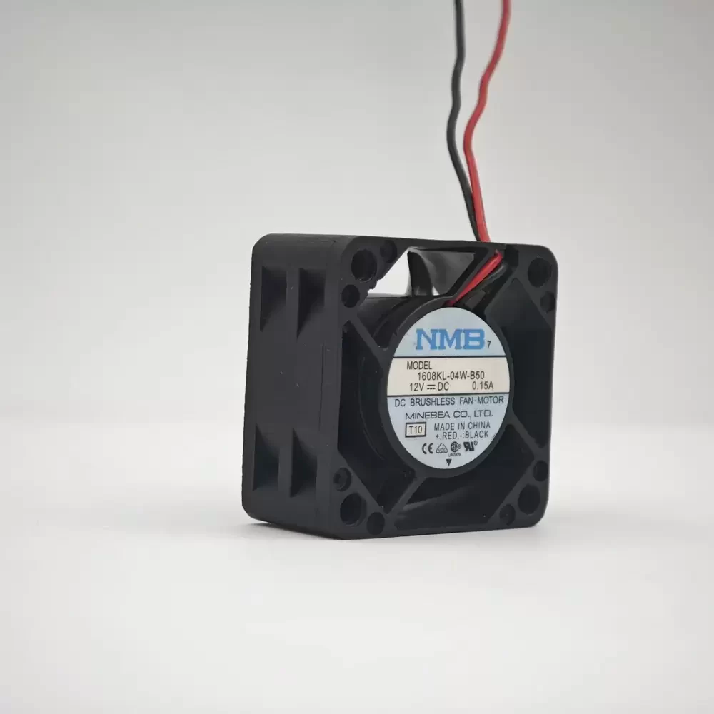 1608KL-04W-B50-T10 NMB 12VDC 0.15A 40x40x20mm Axial Fan 1608KL-04W-B50-T10 NMB 12VDC 0.15A 40x40x20mm Axial Fan