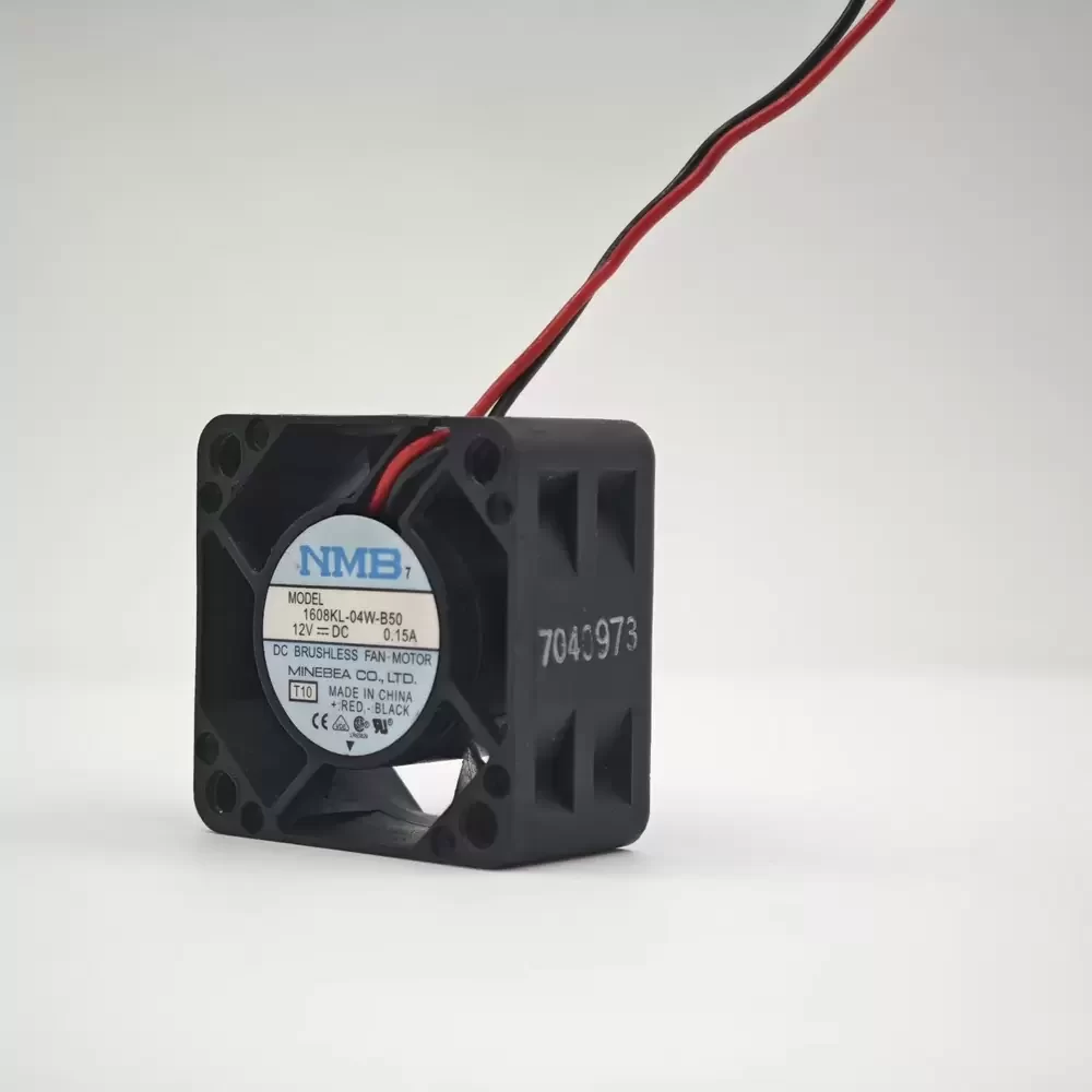 1608KL-04W-B50-T10 NMB 12VDC 0.15A 40x40x20mm Axial Fan 1608KL-04W-B50-T10 NMB 12VDC 0.15A 40x40x20mm Axial Fan