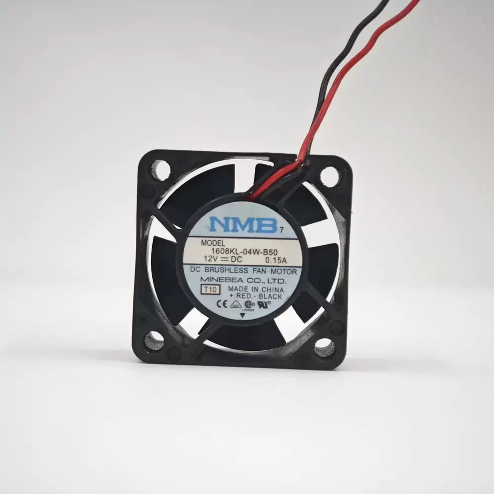 1608KL-04W-B50-T10 NMB 12VDC 0.15A 40x40x20mm Axial Fan