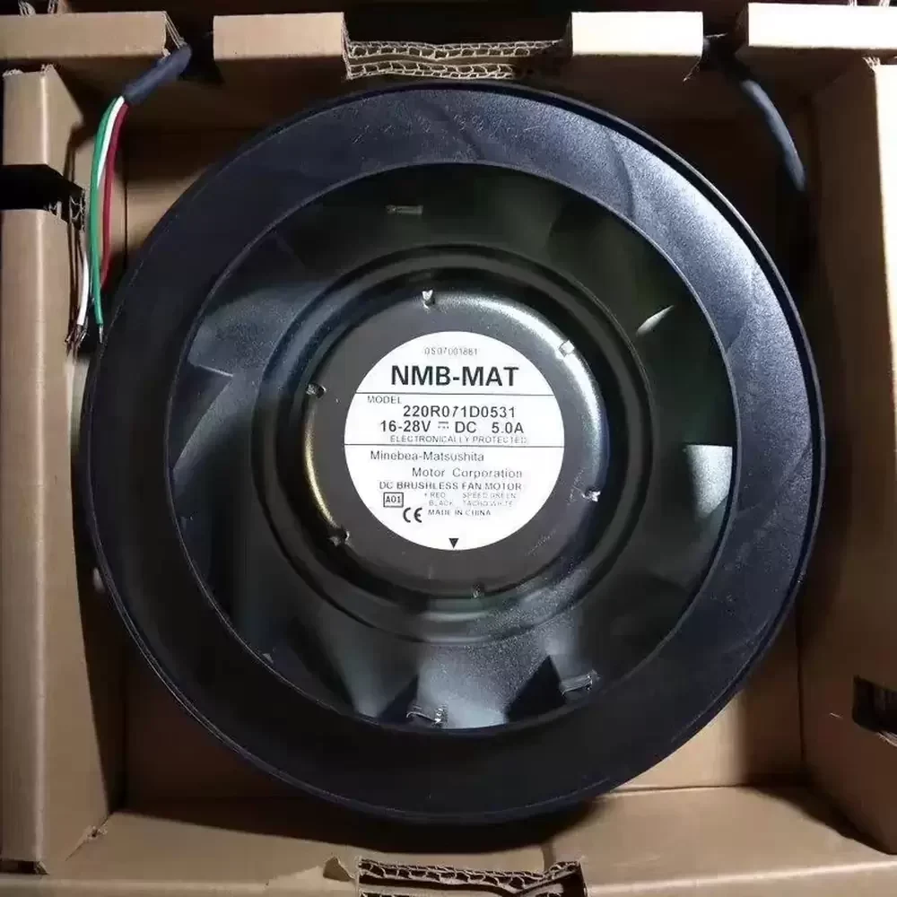 220R071D0531 NMB-MAT 24VDC 220mm Centrifugal Fan