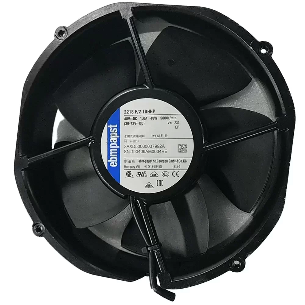 2218F/2TDHHP-233 ebm-papst 48VDC 200mm 5000RPM Axial Fan