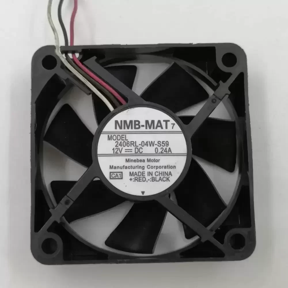 2406RL-04W-S59 NMB 12VDC 0.24A 60x60x15mm Axial Fan