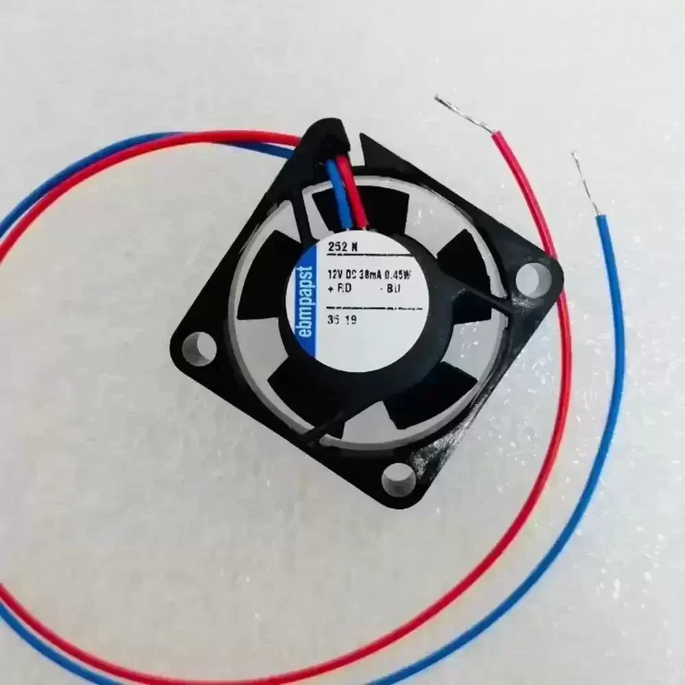 252N ebmpapst 12VDC 25x25x8mm Compact Axial Fan