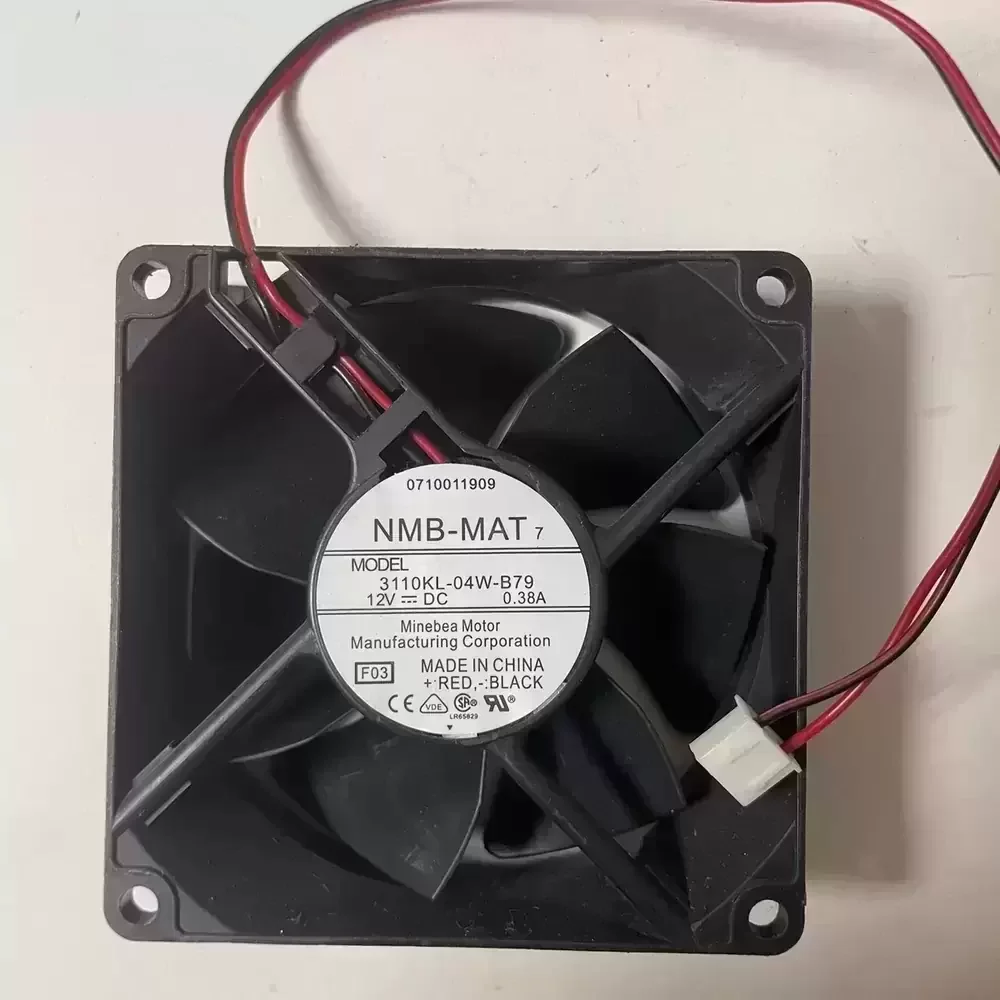 3110KL-04W-B79-F03 NMB-MAT 12VDC 80x80x25mm Axial Fan