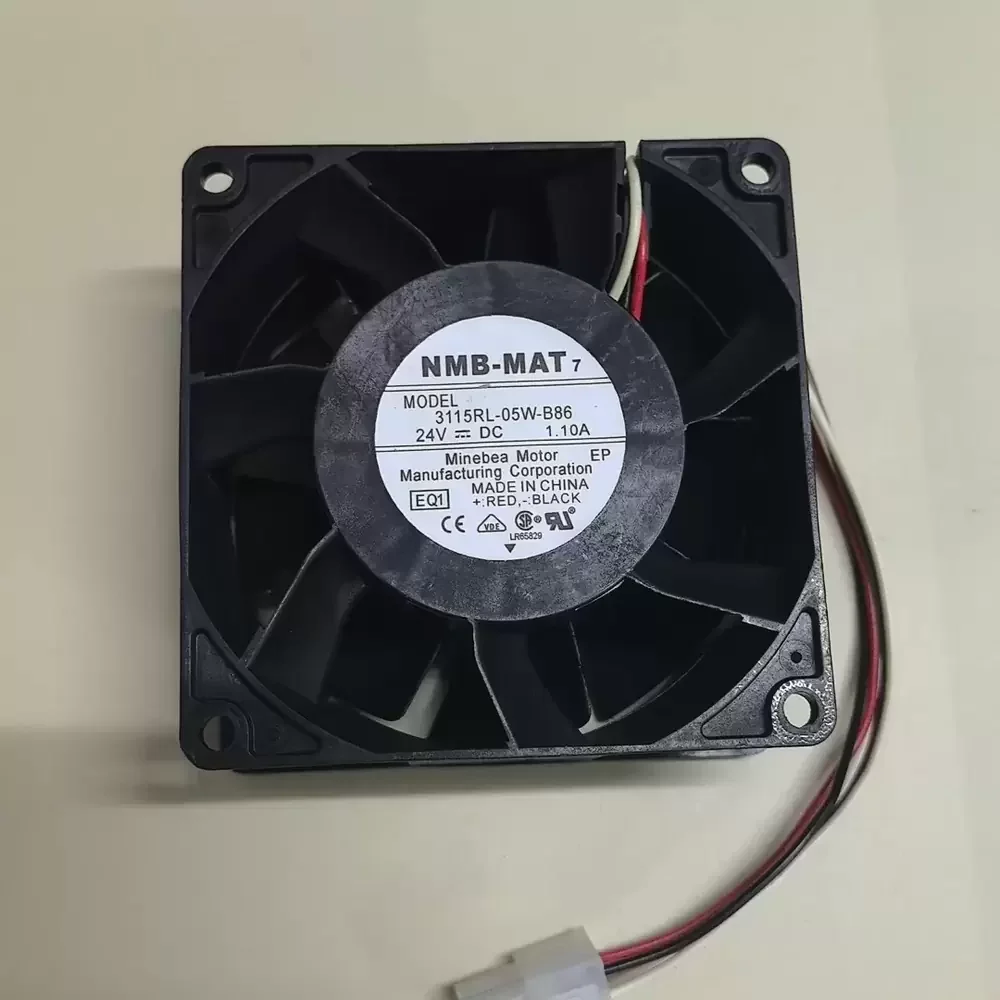 3115RL-05W-B86-EQ1 NMB-MAT 24VDC 80x80x38mm Axial Fan