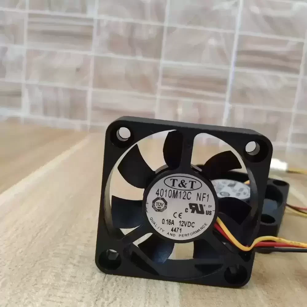 4010M12C-NF1 T&T 12VDC 0.16A 40x40x10mm Axial Fan