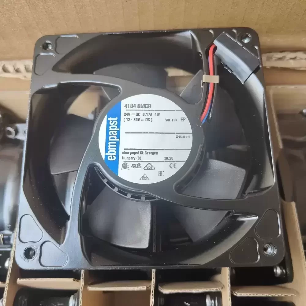 4184NMCR-110 ebm-papst 24VDC 0.17A 119x119x38mm Axial Fan