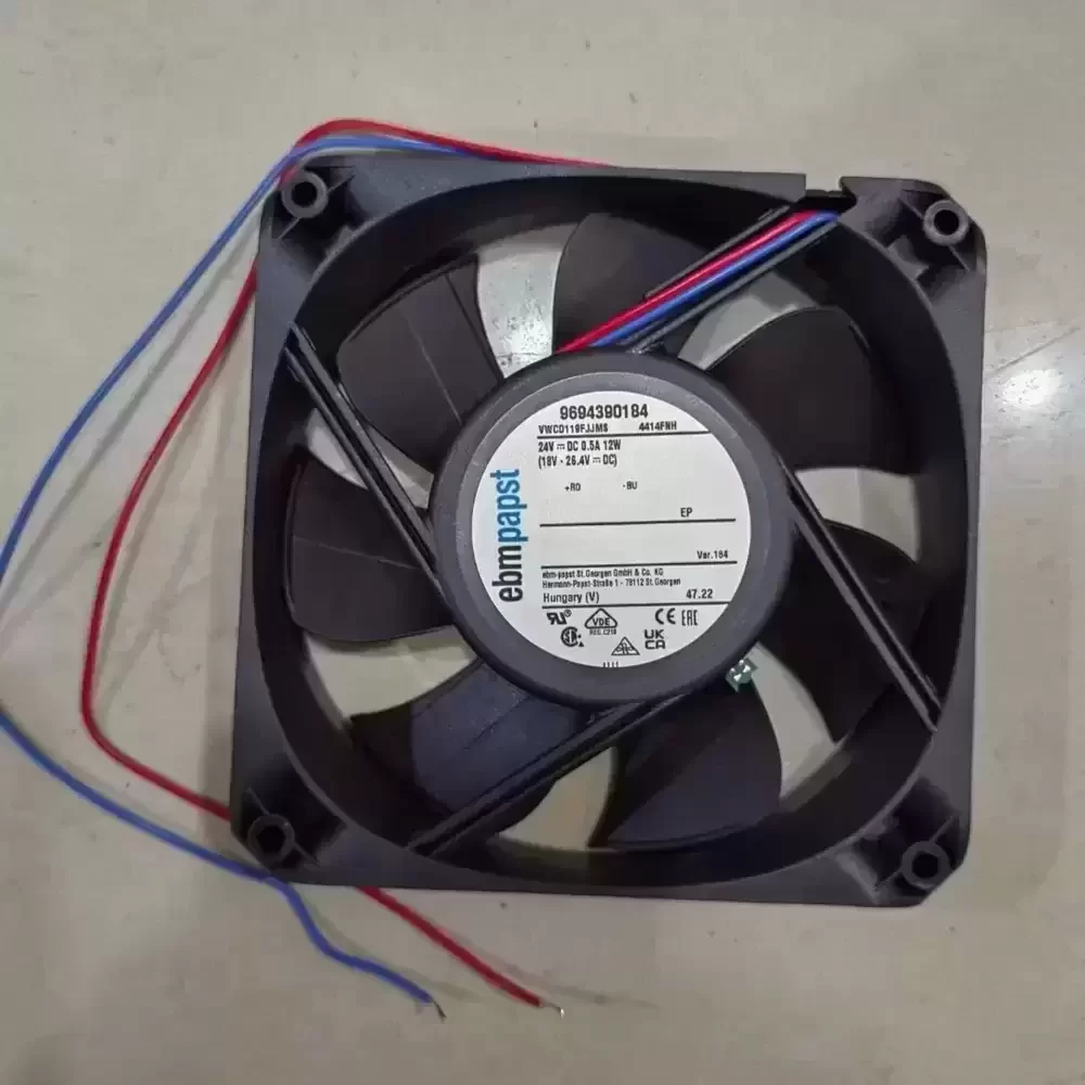 4414FNH-184 ebmpapst 24VDC 119x119x25mm Axial Fan