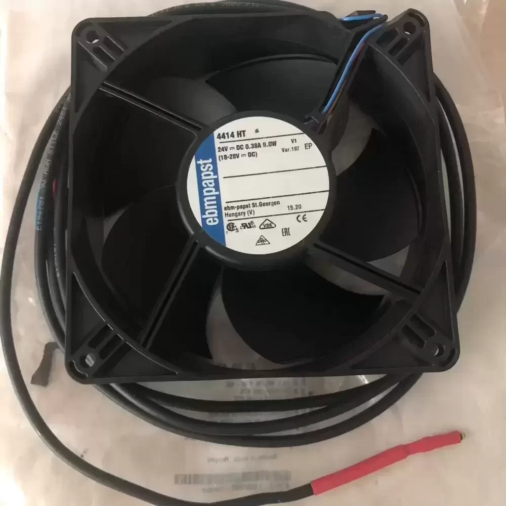 4414HT-197 ebm-papst 24VDC 119x119x38mm High Temp Axial Fan