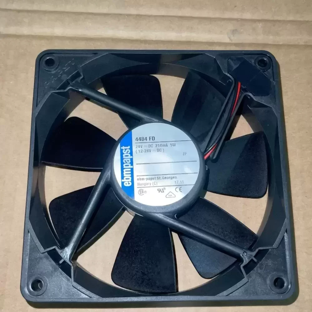 4484FD ebmpapst 24VDC 210mA 120x120x25mm Axial Fan