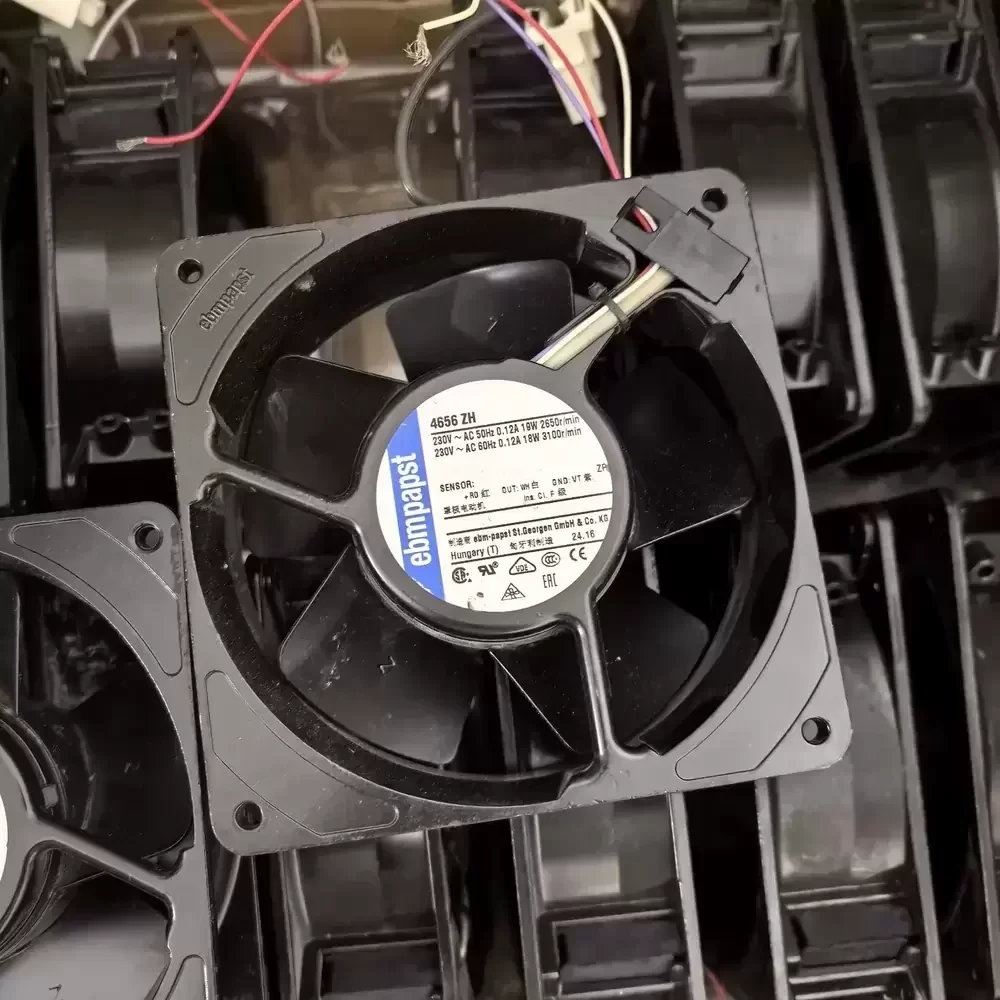 4656ZH ebmpapst 230VAC 119x119x38mm High Temp Axial Fan