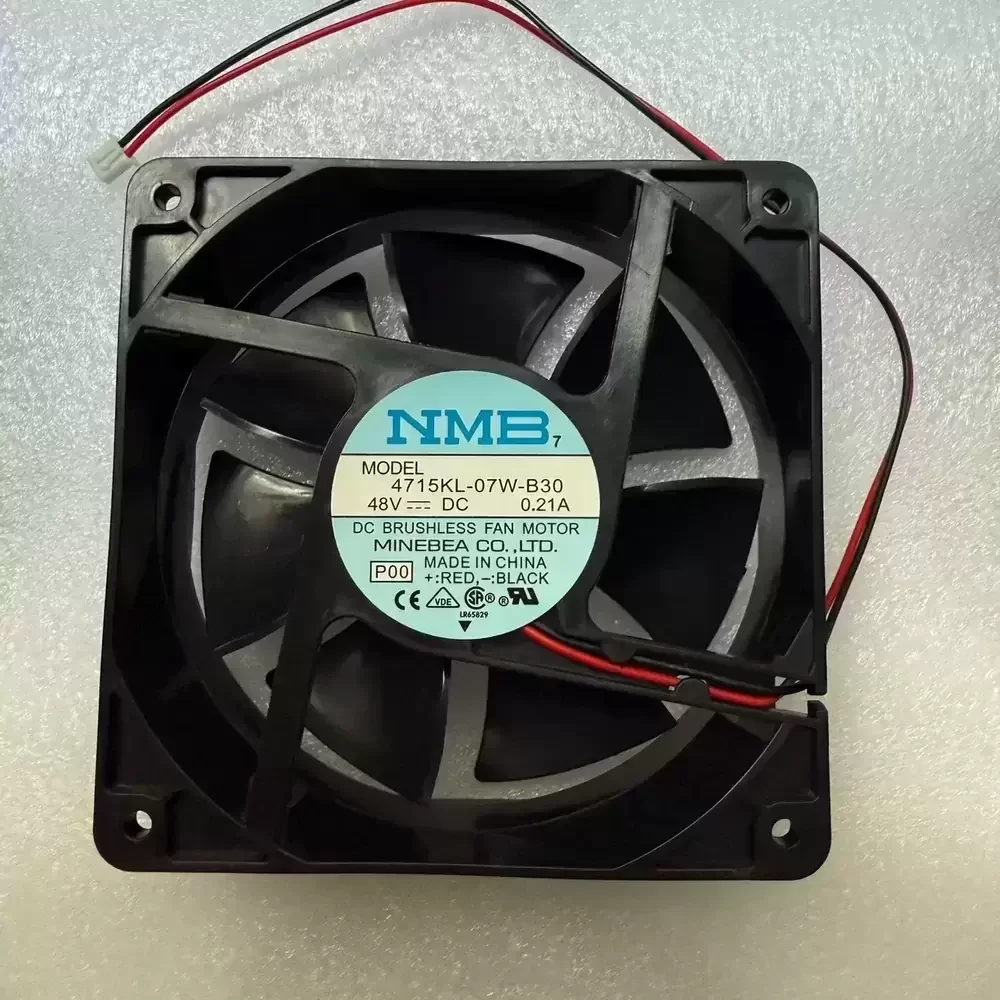 4715KL-07W-B30-P00 NMB 48VDC 0.21A 120x120x38mm Axial Fan