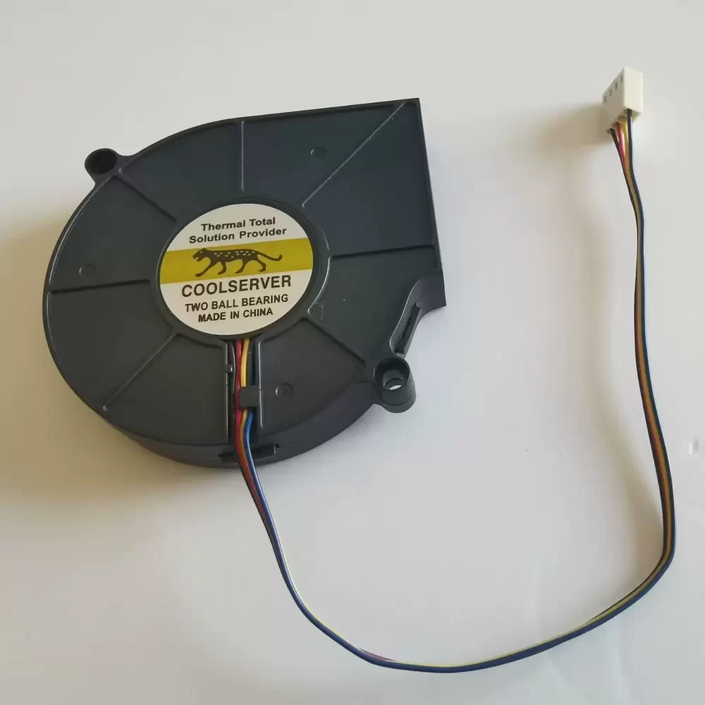 7015BVH-M1 CoolServer 12VDC 77x75x15.5mm PWM Blower Fan