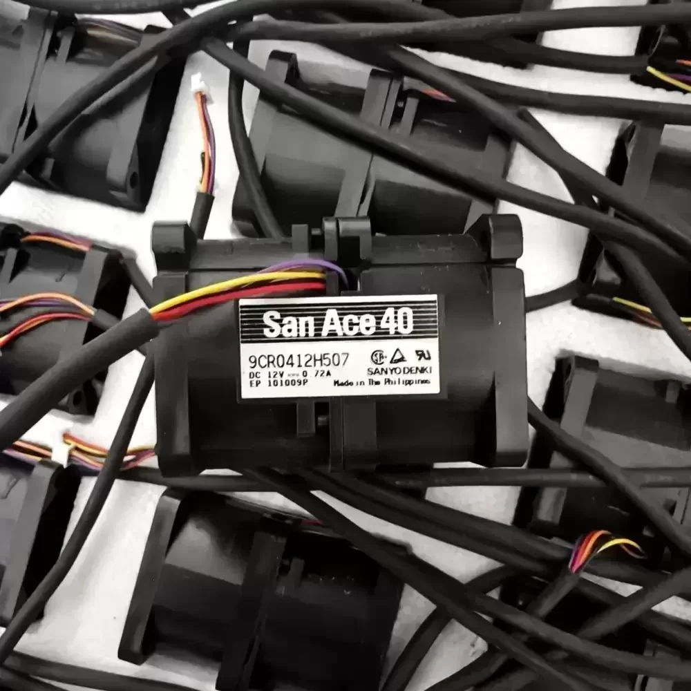 9CR0412H507 Sanyo Denki 12VDC 40x40x56mm Axial Fan