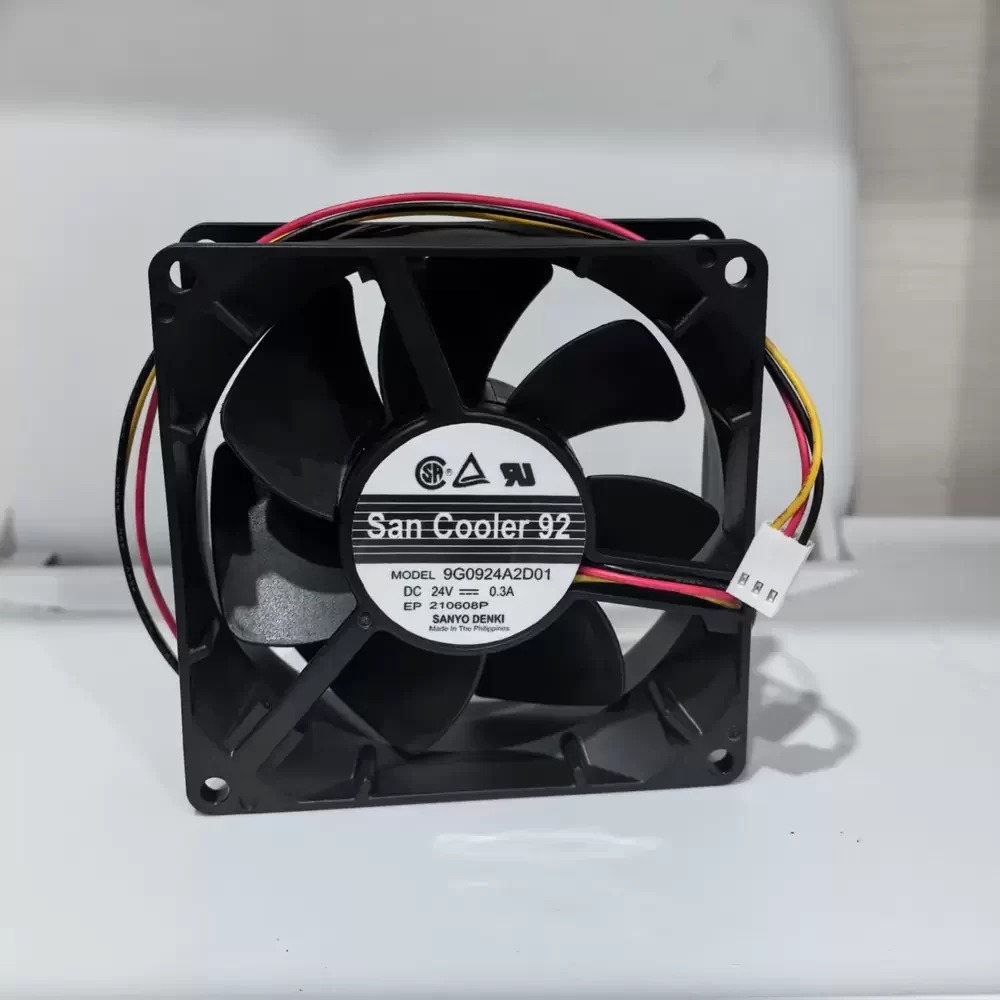 9G0924A2D01 Sanyo Denki 24VDC 0.30A 92x92x32mm Axial Fan